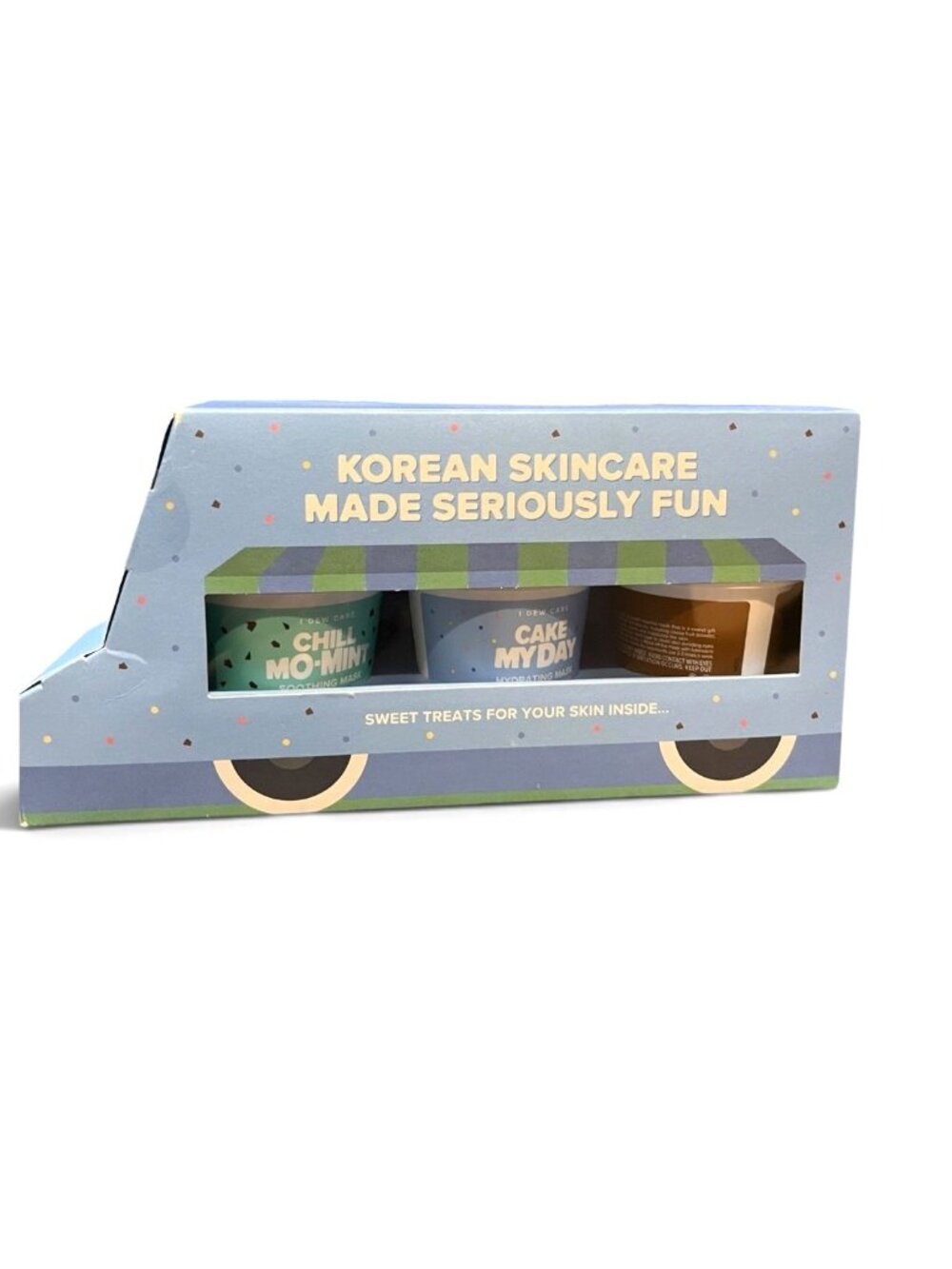 Korean Skincare I Dew Care Wash Off Face Mask Hydrate Purify Soothe New